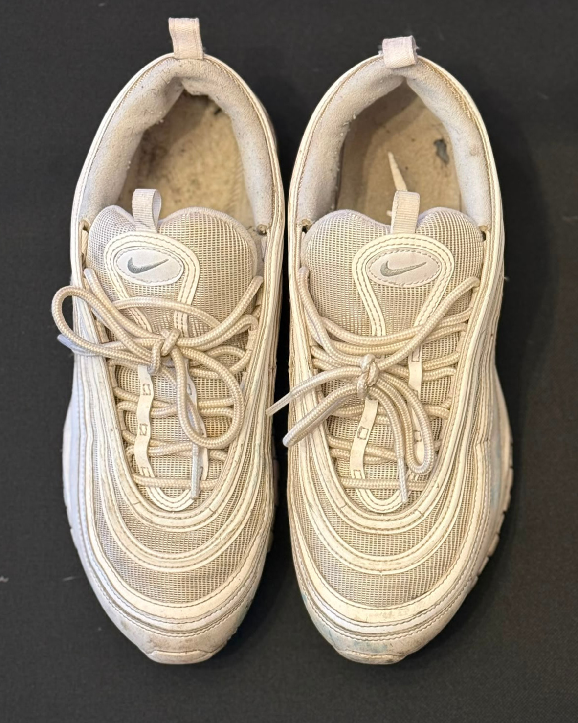 Nike Air Max 97 before cleaning