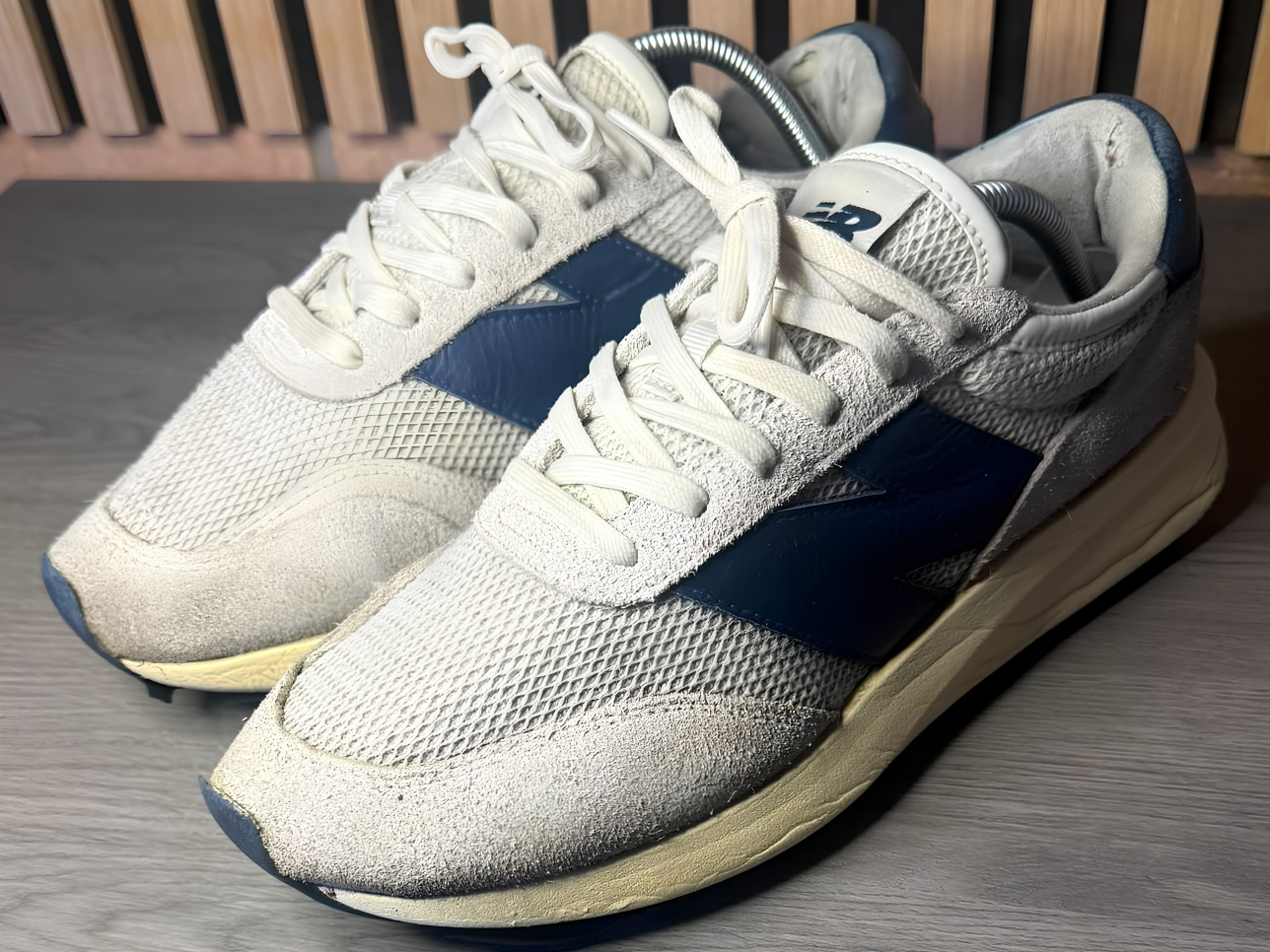 New Balance 327 after cleaning